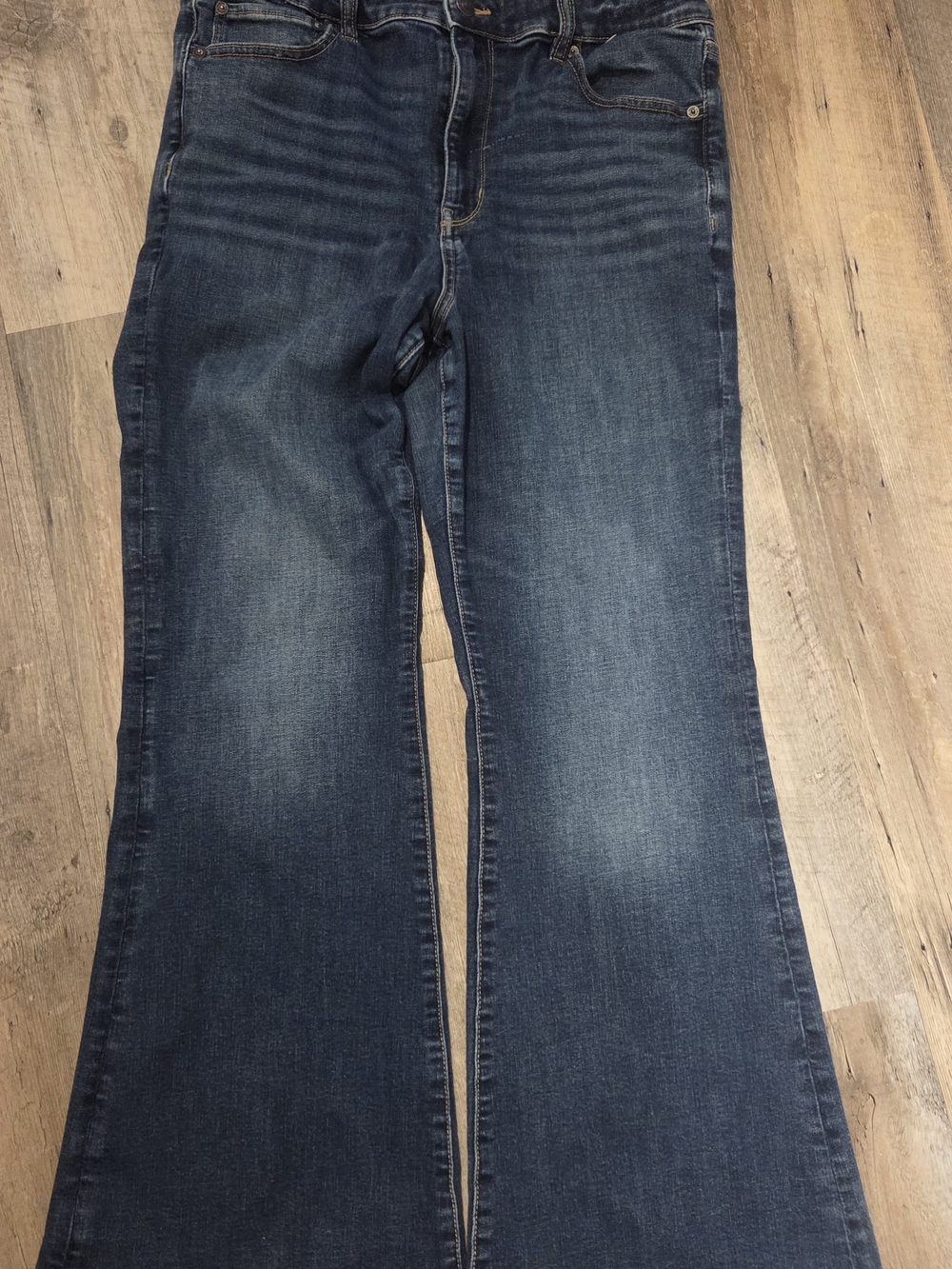 American Eagle Outfitters Dark Blue Flare Jeans